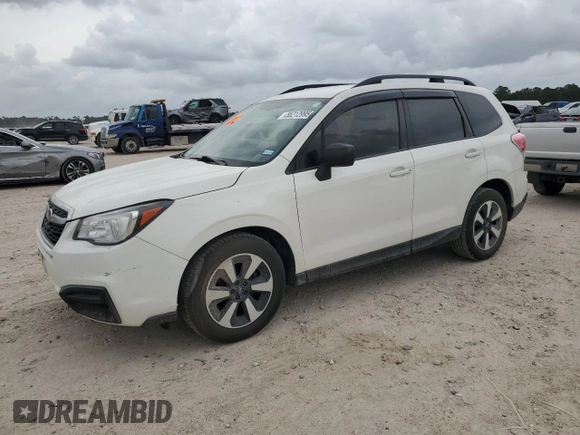 2017 Subaru Forester with VIN JF2SJABC6HH576189, listed as a Copart auction lot 55212995 with 110,079 mi miles and Salvage Title. Bid and sale history available at carsss.com. Image 1.