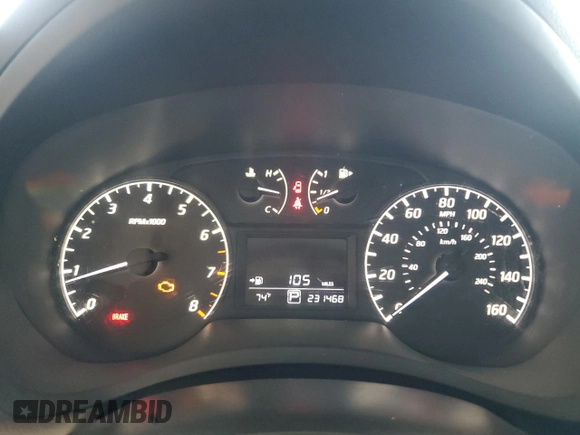 2016 Nissan Sentra SV with VIN 3N1AB7AP6GY263129, listed as a Copart auction lot 54993795 with 231,468 mi miles and Clean Title. Bid and sale history available at DreamBid. Image 9.