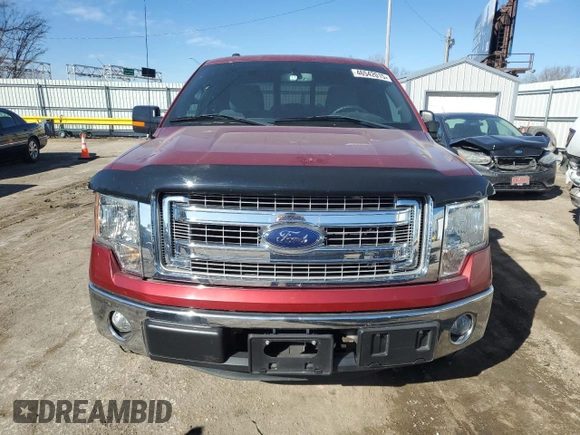 2013 Ford F-150 XL with VIN 1FTFX1CT7DKF94341, listed as a Copart auction lot 46542015 with 87,654 mi miles and Salvage Title. Bid and sale history available at carsss.com. Image 5.