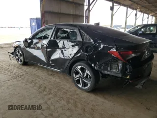 2023 Hyundai Elantra SEL with VIN KMHLS4AG9PU426617, listed as a Copart auction lot 58008115 with Not provided miles and Salvage title. Bid and sale history available at DreamBid. Image 2.