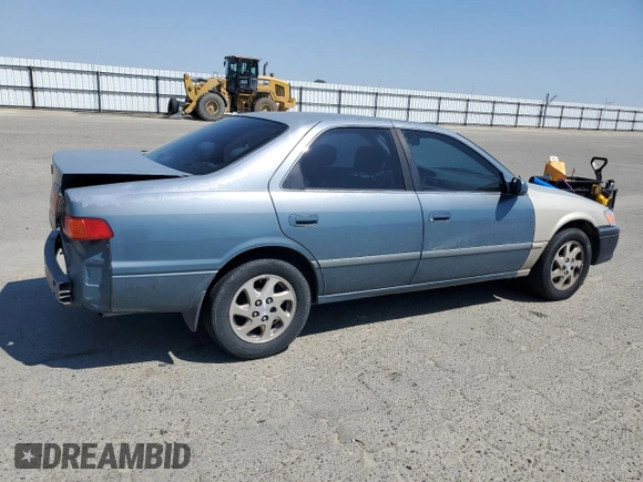 2000 Toyota Camry CE with VIN JT2BG22K9Y0521639, listed as a Copart auction lot 55075485 with 248,460 mi miles and Salvage Title. Bid and sale history available at carsss.com. Image 3.