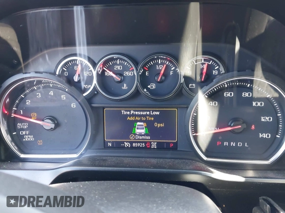 2021 Chevrolet Silverado 1500 RST with VIN 3GCUYEED0MG336607, listed as a IAAI auction lot 41578718 with 85,925 mi miles. Bid and sale history available at carsss.com. Image 7.