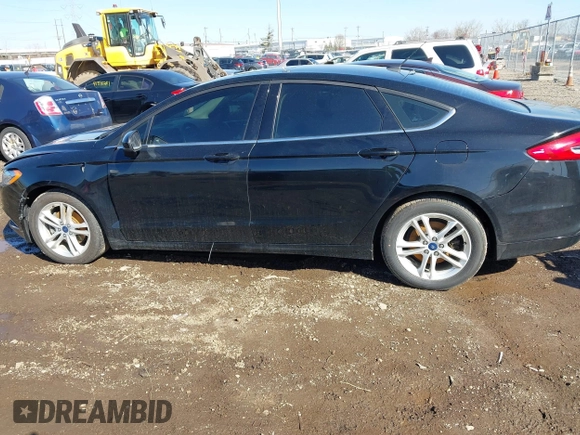 2018 Ford Fusion SE with VIN 3FA6P0HD8JR201925, listed as a IAAI auction lot 41828166 with 144,385 mi miles. Bid and sale history available at carsss.com. Image 14.