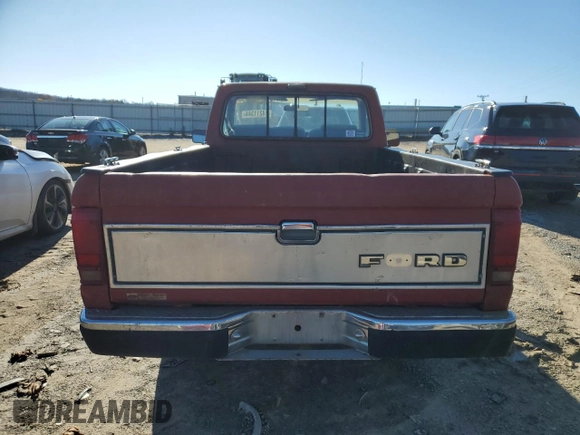 1987 Ford Ranger with VIN 1FTBR10T0HUC45240, listed as a Copart auction lot 84211344 with 78,766 mi miles and Clean Title. Bid and sale history available at DreamBid. Image 6.