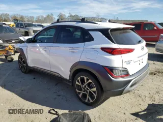 2023 Hyundai Kona Limited with VIN KM8K53A35PU007979, listed as a Copart auction lot 81557734 with 36,002 mi miles and Salvage Title. Bid and sale history available at carsss.com. Image 2.