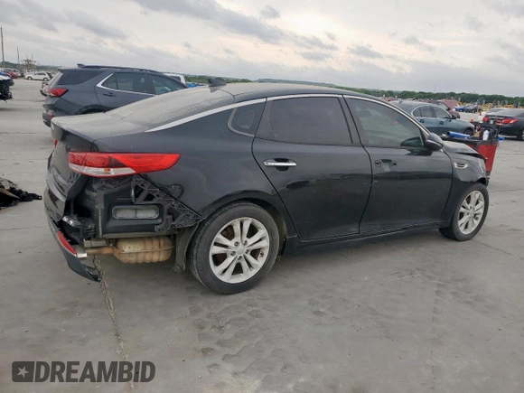 2017 Kia Optima LX with VIN 5XXGT4L37HG123033, listed as a Copart auction lot 47891165 with 0 mi miles and Clean Title. Bid and sale history available at carsss.com. Image 3.