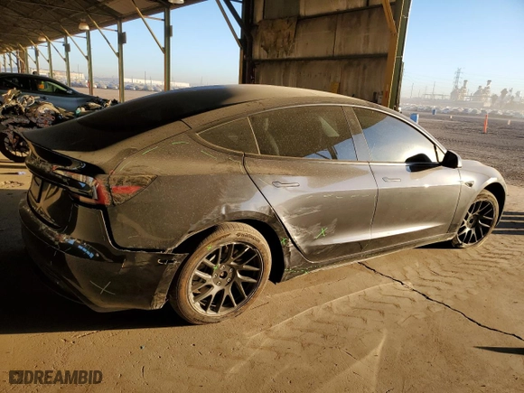 2024 Tesla Model 3 with VIN 5YJ3E1EA5RF722004, listed as a Copart auction lot 88252255 with NaN miles and Salvage Title. Bid and sale history available at carsss.com. Image 3.