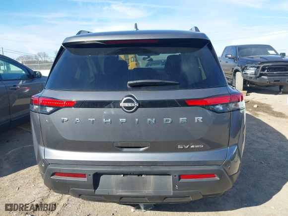 2024 Nissan Pathfinder SV with VIN 5N1DR3BC5RC253046, listed as a IAAI auction lot 41671743 with 14,916 mi miles. Bid and sale history available at carsss.com. Image 16.