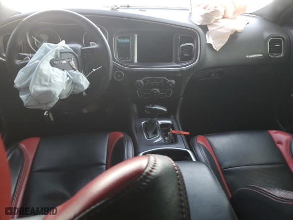 2018 Dodge Charger R/T Scat Pack with VIN 2C3CDXGJ4JH185003, listed as a Copart auction lot 48518415 with 73,505 mi miles and Salvage Title. Bid and sale history available at carsss.com. Image 8.
