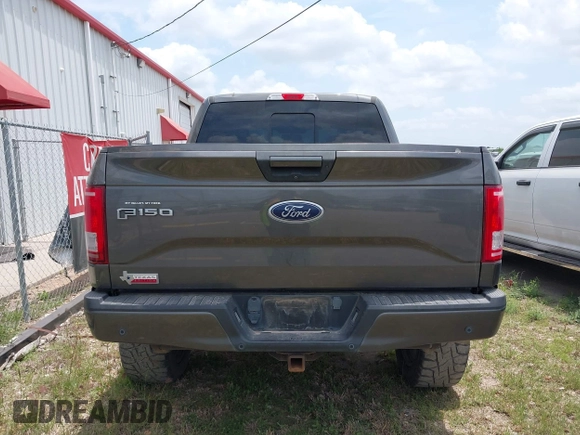 2017 Ford F-150 XL with VIN 1FTEW1EF6HKD40423, listed as a IAAI auction lot 42142735 with 155,675 mi miles. Bid and sale history available at carsss.com. Image 16.