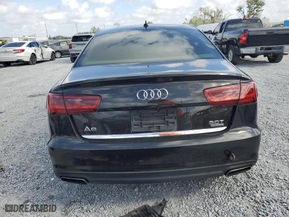2017 Audi A6 Prestige with VIN WAUH2AFC0HN037937, listed as a Copart auction lot 51044765 with 161,608 mi miles and Salvage Title. Bid and sale history available at carsss.com. Image 6.