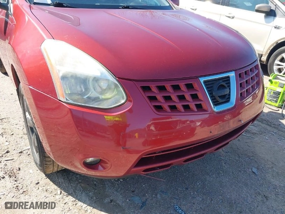 2008 Nissan Rogue S with VIN JN8AS58V28W116163, listed as a IAAI auction lot 41916105 with 128029 miles. Bid and sale history available at carsss.com. Image 6.