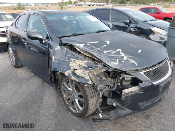 2006 Lexus IS 350 Auto with VIN JTHBE262465011477, listed as a IAAI auction lot 41178192 with 222,833 mi miles. Bid and sale history available at carsss.com. Image 6.