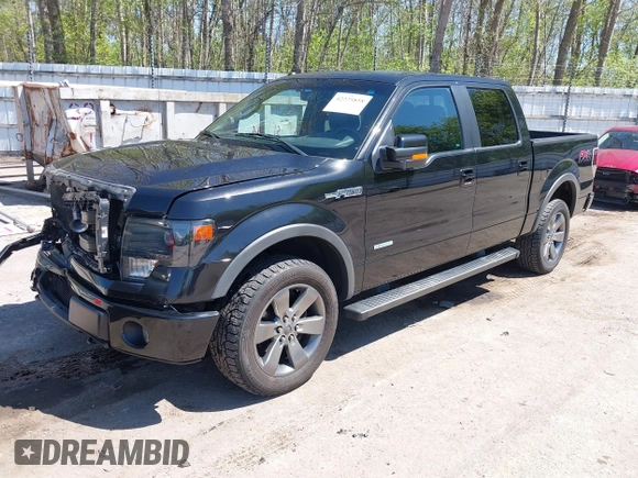 2014 Ford F-150 XL with VIN 1FTFW1ET3EFC67381, listed as a IAAI auction lot 42225858 with 85,853 mi miles and . Bid and sale history available at DreamBid. Image 17.