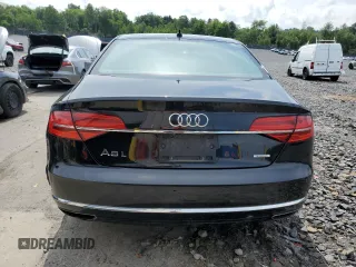 2015 Audi A8 3.0T with VIN WAU3GAFD0FN036465, listed as a Copart auction lot 64069035 with 100,149 mi miles and Salvage title. Bid and sale history available at DreamBid. Image 6.