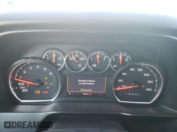 2020 Chevrolet Silverado 1500 RST with VIN 3GCPWDED9LG403085, listed as a Copart auction lot 86170624 with 40,543 mi miles and Salvage Title. Bid and sale history available at DreamBid. Image 9.