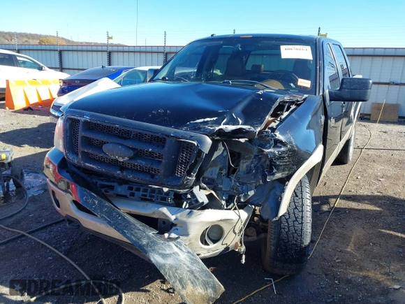 2007 Ford F-150 XLT with VIN 1FTPW14V97KD59614, listed as a IAAI auction lot 40870164 with 186,134 mi miles. Bid and sale history available at carsss.com. Image 6.