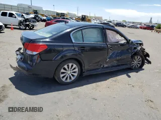 2011 Subaru Legacy Limited Power Moon with VIN 4S3BMBK61B3220114, listed as a Copart auction lot 54749404 with Not provided miles and Non repairable. Bid and sale history available at DreamBid. Image 3.