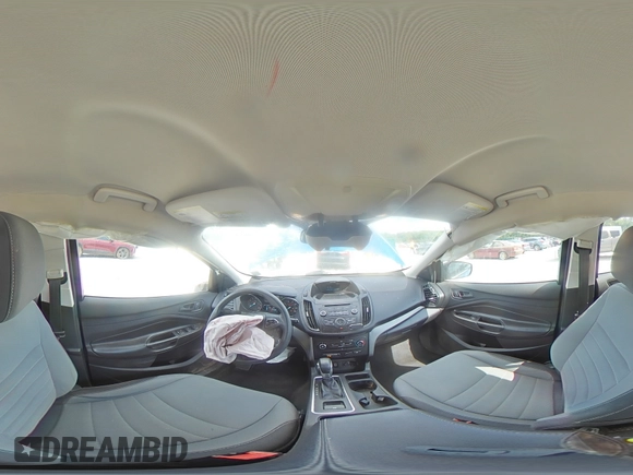 2017 Ford Escape S с VIN 1FMCU0F74HUE66164, выставлен на аукционе Copart как лот 54712135 с пробегом 103 578 миль миль и Списание • Salvage title. История ставок и продаж доступна на DreamBid. Изображение 15.