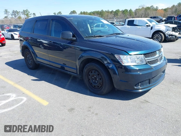 2014 Dodge Journey American Value Pkg with VIN 3C4PDCAB4ET103534, listed as a IAAI auction lot 41805531 with 175,310 mi miles. Bid and sale history available at carsss.com. Image 1.