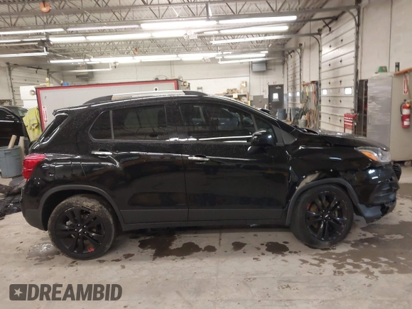 2018 Chevrolet Trax LT with VIN 3GNCJPSB6JL223575, listed as a IAAI auction lot 41986668 with 108,190 mi miles and . Bid and sale history available at carsss.com. Image 14.