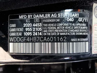 2012 Mercedes-Benz C 250 Sport with VIN WDDGF4HB7CA601162, listed as a Copart auction lot 60329225 with 122,189 mi miles and Salvage title. Bid and sale history available at DreamBid. Image 12.