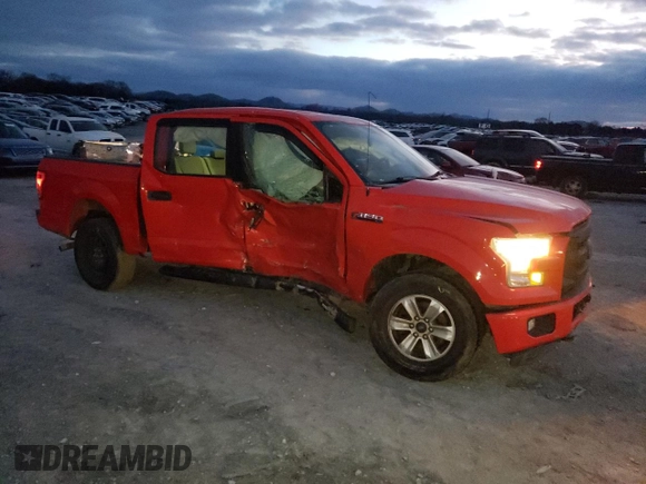 2015 Ford F-150 XLT with VIN 1FTEW1E81FKD23656, listed as a Copart auction lot 46642305 with 119,329 mi miles and Salvage Title. Bid and sale history available at carsss.com. Image 4.
