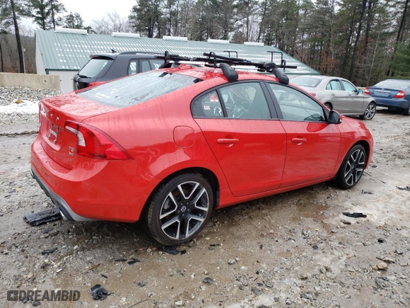 2018 Volvo S60 Dynamic with VIN YV140MTL5J2459961, listed as a Copart auction lot 83343944 with 48,903 mi miles and Salvage Title. Bid and sale history available at carsss.com. Image 3.