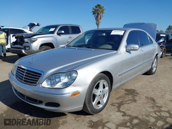 2004 Mercedes-Benz S 430 with VIN WDBNG70J24A417976, listed as a IAAI auction lot 42640982 with 123,021 mi miles and . Bid and sale history available at DreamBid. Image 17.