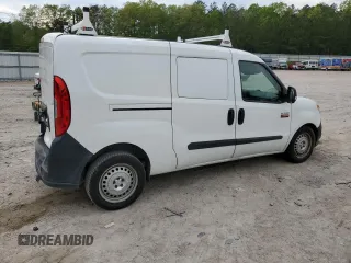 2017 Ram ProMaster City Cargo Tradesman with VIN ZFBERFAB5H6D68185, listed as a Copart auction lot 87757165 with 88,922 mi miles and Salvage Title. Bid and sale history available at DreamBid. Image 3.