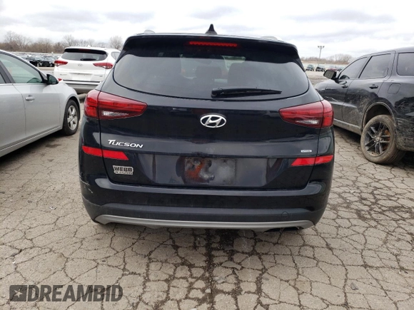 2019 Hyundai Tucson Ultimate with VIN KM8J3CALXKU894487, listed as a Copart auction lot 47435733 with 44,782 mi miles. Bid and sale history available at carsss.com. Image 6.