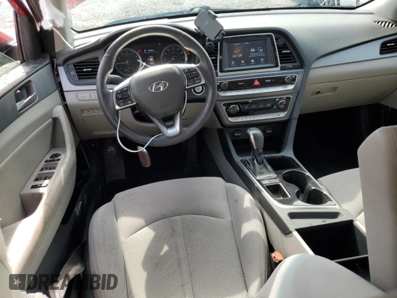 2018 Hyundai Sonata Sport with VIN 5NPE34AF2JH601518, listed as a Copart auction lot 54181315 with 41,210 mi miles and Salvage Title. Bid and sale history available at carsss.com. Image 8.