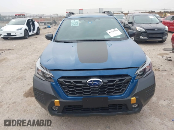 2023 Subaru Outback Wilderness with VIN 4S4BTGUD6P3174990, listed as a IAAI auction lot 41726816 with 15,317 mi miles and . Bid and sale history available at DreamBid. Image 12.