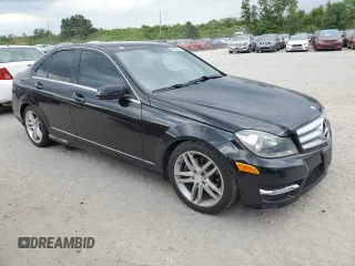 2012 Mercedes-Benz C-Class C 300 Sport with VIN WDDGF8BB7CR207078, listed as a Copart auction lot 60086764 with 173,263 mi miles and Salvage Title. Bid and sale history available at carsss.com. Image 4.