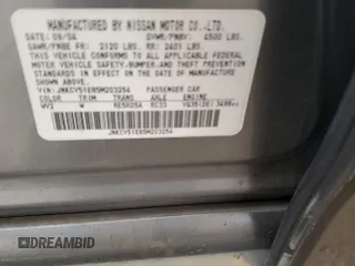 2005 Infiniti G35 z VIN JNKCV51E85M203254, wystawiony jako Copart lot #48826565 z przebiegiem 217 479 mil mil oraz Szkoda całkowita • Salvage title. Historia ofert i sprzedaży dostępna na DreamBid. Obrazek 12.