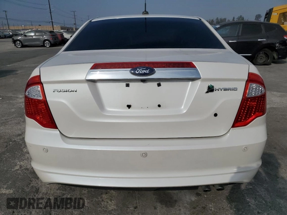 2010 Ford Fusion Hybrid with VIN 3FADP0L3XAR280889, listed as a Copart auction lot 86572184 with 95,172 mi miles and Salvage Title. Bid and sale history available at carsss.com. Image 6.