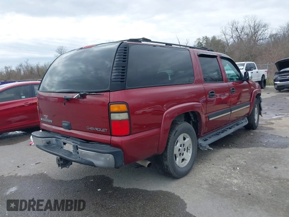 2005 Chevrolet Suburban LT with VIN 3GNEC16Z15G205829, listed as a IAAI auction lot 41690689 with 196,504 mi miles and . Bid and sale history available at DreamBid. Image 4.