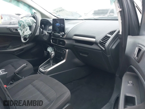 2021 Ford EcoSport SE with VIN MAJ3S2GE6MC403950, listed as a IAAI auction lot 41606208 with 50,581 mi miles and . Bid and sale history available at DreamBid. Image 5.