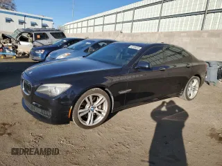 2011 BMW 7 Series 750i with VIN WBAKA8C56BCY36700, listed as a Copart auction lot 46165525 with 152,027 mi miles and Clean Title. Bid and sale history available at carsss.com. Image 1.
