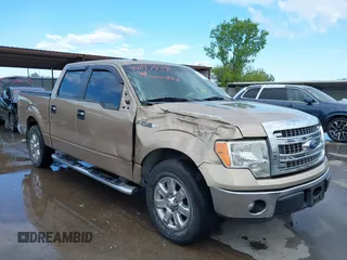 2013 Ford F-150 XL with VIN 1FTEW1CM3DKD22800, listed as a IAAI auction lot 42097438 with 200,792 mi miles and . Bid and sale history available at DreamBid. Image 1.
