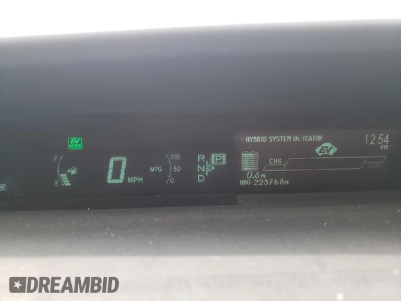 2012 Toyota Prius with VIN JTDKN3DPXC3028958, listed as a Copart auction lot 63860425 with 223,768 mi miles and Clean title. Bid and sale history available at DreamBid. Image 9.