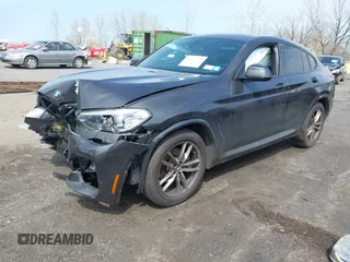 2021 BMW X4 xDrive30i z VIN 5UX2V1C02M9G88260, wystawiony jako IAAI lot #41991270 z przebiegiem 48 817 mil mil oraz . Historia ofert i sprzedaży dostępna na DreamBid. Obrazek 2.