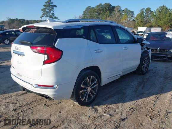 2018 GMC Terrain Denali with VIN 3GKALSEX9JL169584, listed as a IAAI auction lot 41485498 with 79,686 mi miles and . Bid and sale history available at carsss.com. Image 4.