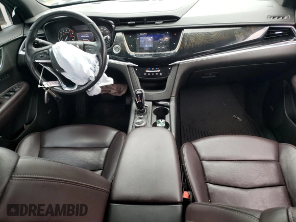 2021 Cadillac XT6 Premium Luxury with VIN 1GYKPDRS9MZ209989, listed as a Copart auction lot 64770124 with 90,115 mi miles and Non Repairable. Bid and sale history available at carsss.com. Image 8.