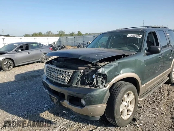 2003 Ford Explorer Eddie Bauer z VIN 1FMZU64K93UC10258, wystawiony jako Copart lot #75002904 z przebiegiem 191 287 mil mil oraz Szkoda całkowita • Salvage title. Historia ofert i sprzedaży dostępna na DreamBid. Obrazek 12.