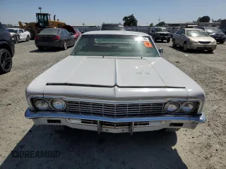 1966 Chevrolet Impala z VIN 164376C140839, wystawiony jako Copart lot #55460165 z przebiegiem 9 061 mil mil oraz Szkoda całkowita • Salvage title. Historia ofert i sprzedaży dostępna na DreamBid. Obrazek 5.