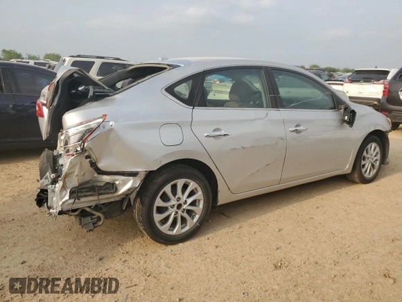 2019 Nissan Sentra SV with VIN 3N1AB7AP4KL612729, listed as a Copart auction lot 51519415 with 92,250 mi miles and Salvage Title. Bid and sale history available at DreamBid. Image 3.