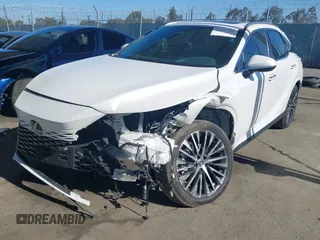 2024 Lexus RX 350 with VIN 2T2BAMBA0RC028513, listed as a IAAI auction lot 42217962 with 10,740 mi miles and . Bid and sale history available at DreamBid. Image 2.