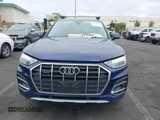 2021 Audi Q5 Premium Plus with VIN WA1BAAFY8M2022843, listed as a IAAI auction lot 42056110 with 32,036 mi miles and . Bid and sale history available at DreamBid. Image 12.