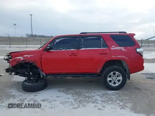 2018 Toyota 4Runner SR5 with VIN JTEBU5JR5J5535848, listed as a IAAI auction lot 41405864 with 112,214 mi miles and . Bid and sale history available at DreamBid. Image 15.